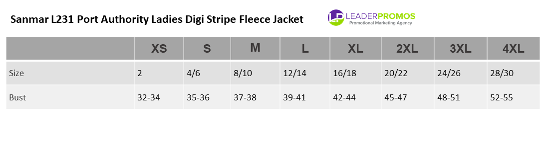 Port Authority® Ladies Digi Stripe Fleece Jacket / OhioHealth CC